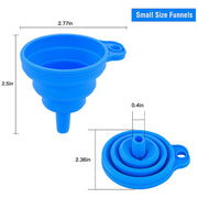 Efficient Silicone Oil Funnel for Easy Pouring