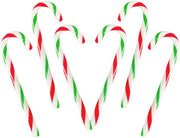 12-Pack Assorted Christmas Candy Canes: Festive Tree Decor & Sweet Treats