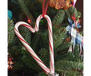 12-Pack Assorted Christmas Candy Canes: Festive Tree Decor & Sweet Treats