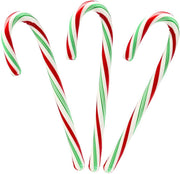 12-Pack Assorted Christmas Candy Canes: Festive Tree Decor & Sweet Treats